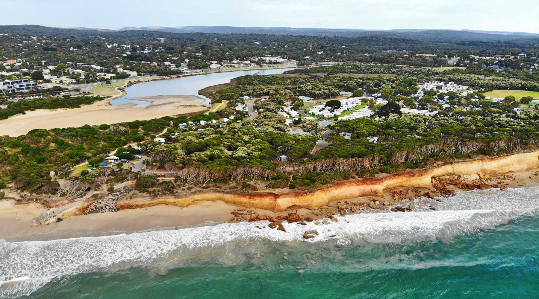 Anglesea Family Caravan Park Great Ocean Road Pet Friendly Camping