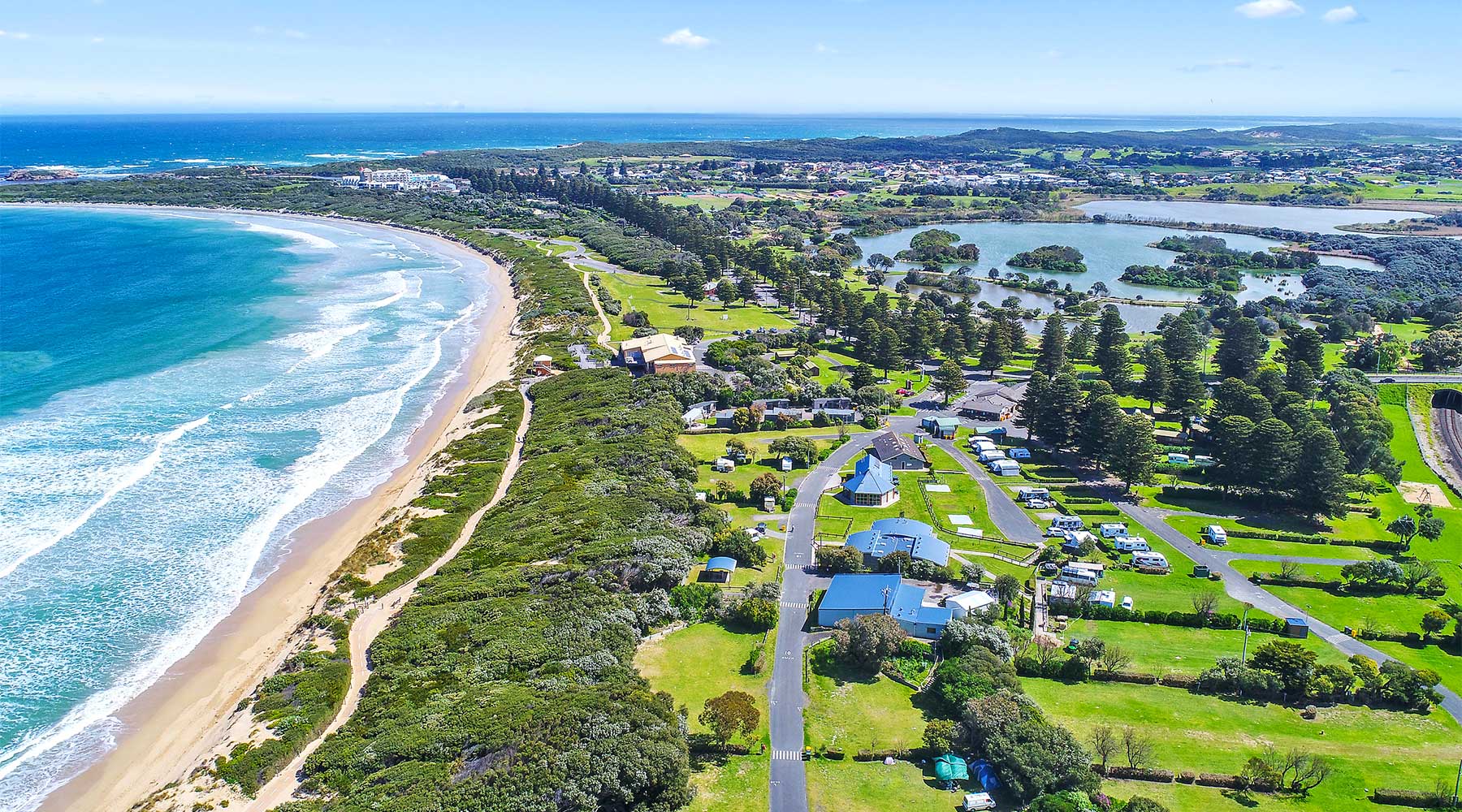 Surfside Holiday Parks Great Ocean Road Pet Friendly Camping